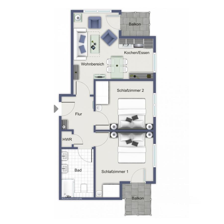 Villa Hanse Wohnung 305 Kuhlungsborn Bagian luar foto